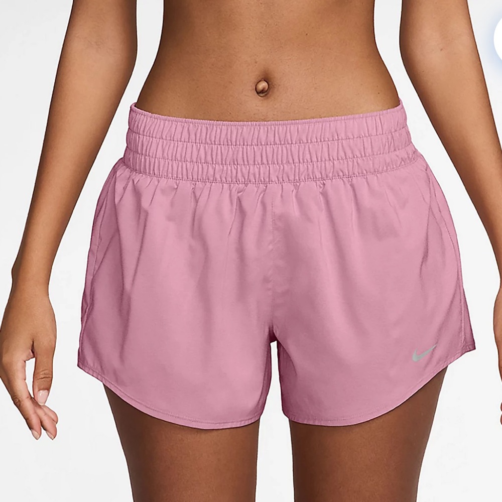 Nike Women's One‎ Dri-FIT Mid-Rise 3" Brief-Lined Training Shorts XXL